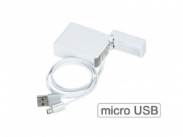 巻き取り式USBケーブル(microUSB)
