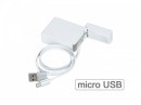 巻き取り式USBケーブル(microUSB)