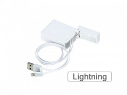 巻き取り式USBケーブル(Lightning)
